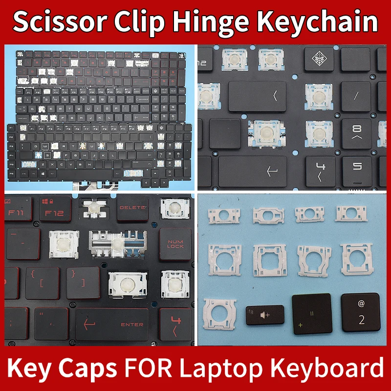 

Replacement Backlit Keycap Key For HP OMEN 15-DC 15-DH 15T-DC 17-CB 15-DC0153TX TPN-Q211 Laptop Keyboard KEY & Clips