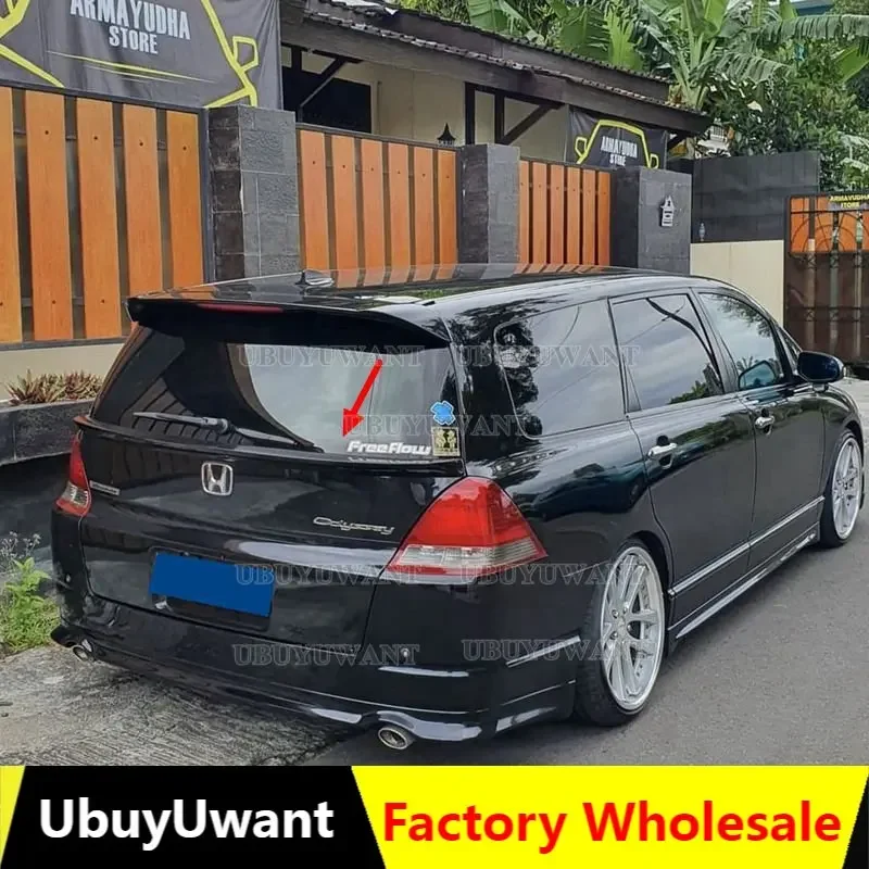 

Для Honda Odyssey (RB1) 2005-2009 высококачественный задний спойлер из углеродного волокна для багажника