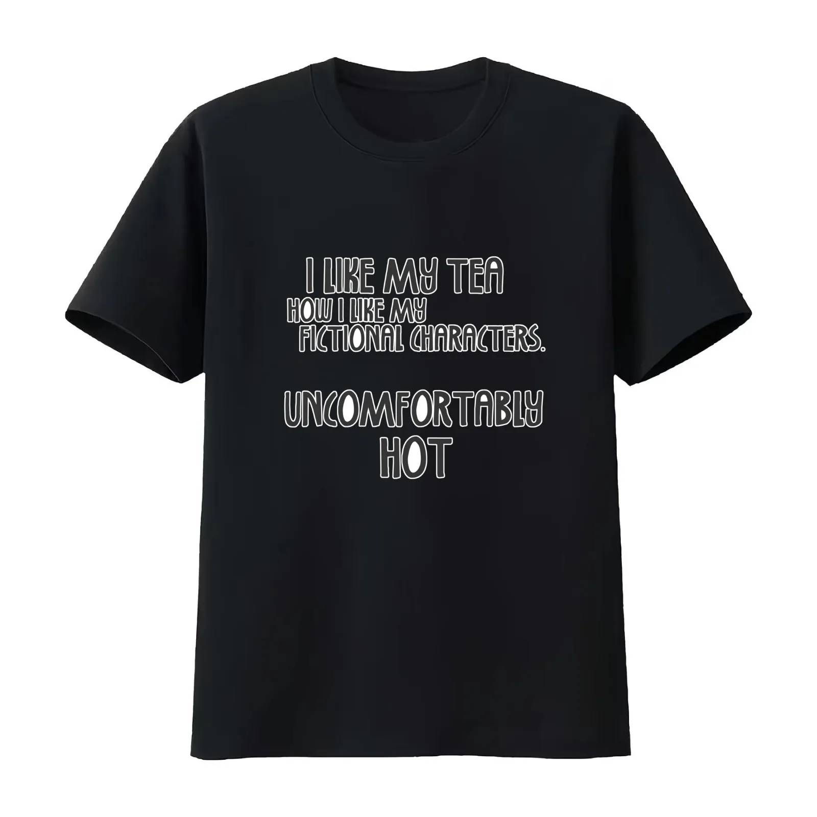 Fandom glory. T-Shirt Summer Casual Cotton Tee Oversized Streetwear Tops Vintage Graphic Print Loose Fit Short Sleeve