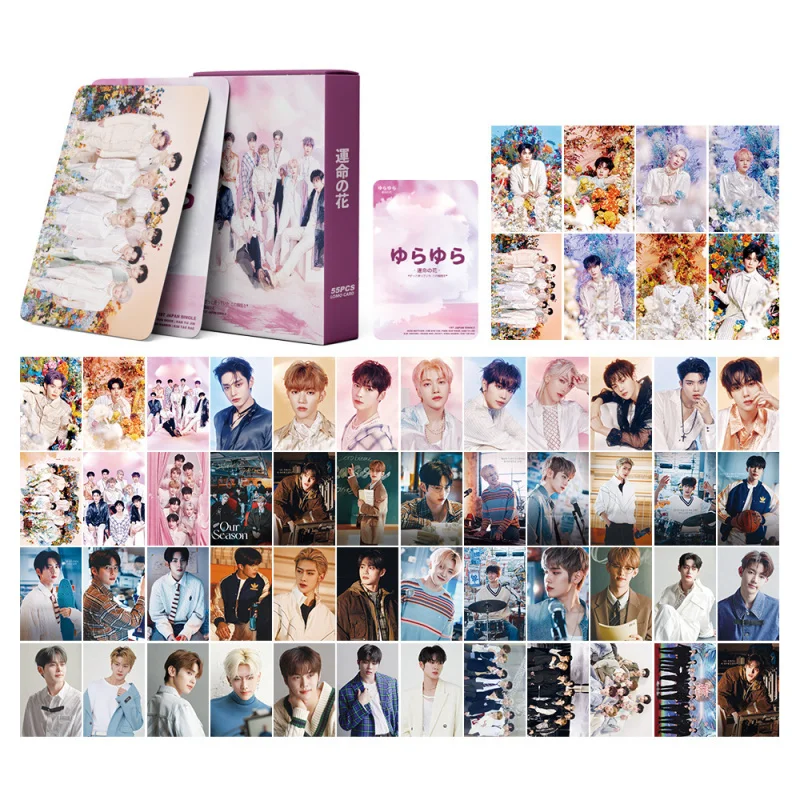 NewZEROBASEONESmall card ZB1 1ST JAPAN SINGLE 'FateのFlower' LOMOCard