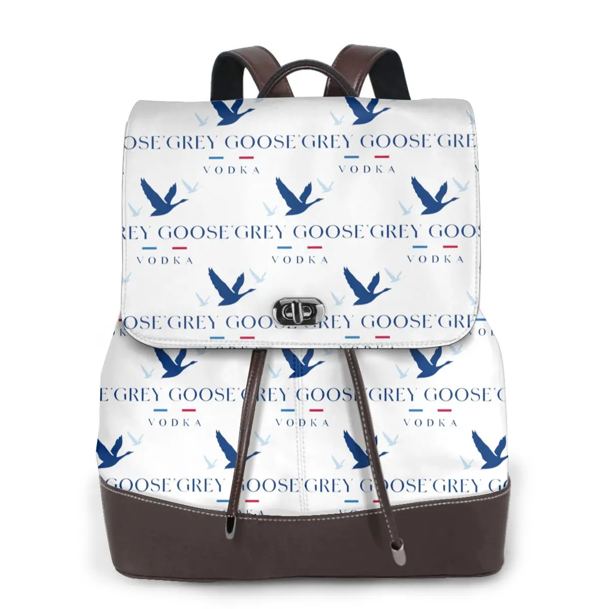 Grey Goose Vodka Bookbag School Student Bags Hiking Travel Daypack for Women Fashion Derma Backpack