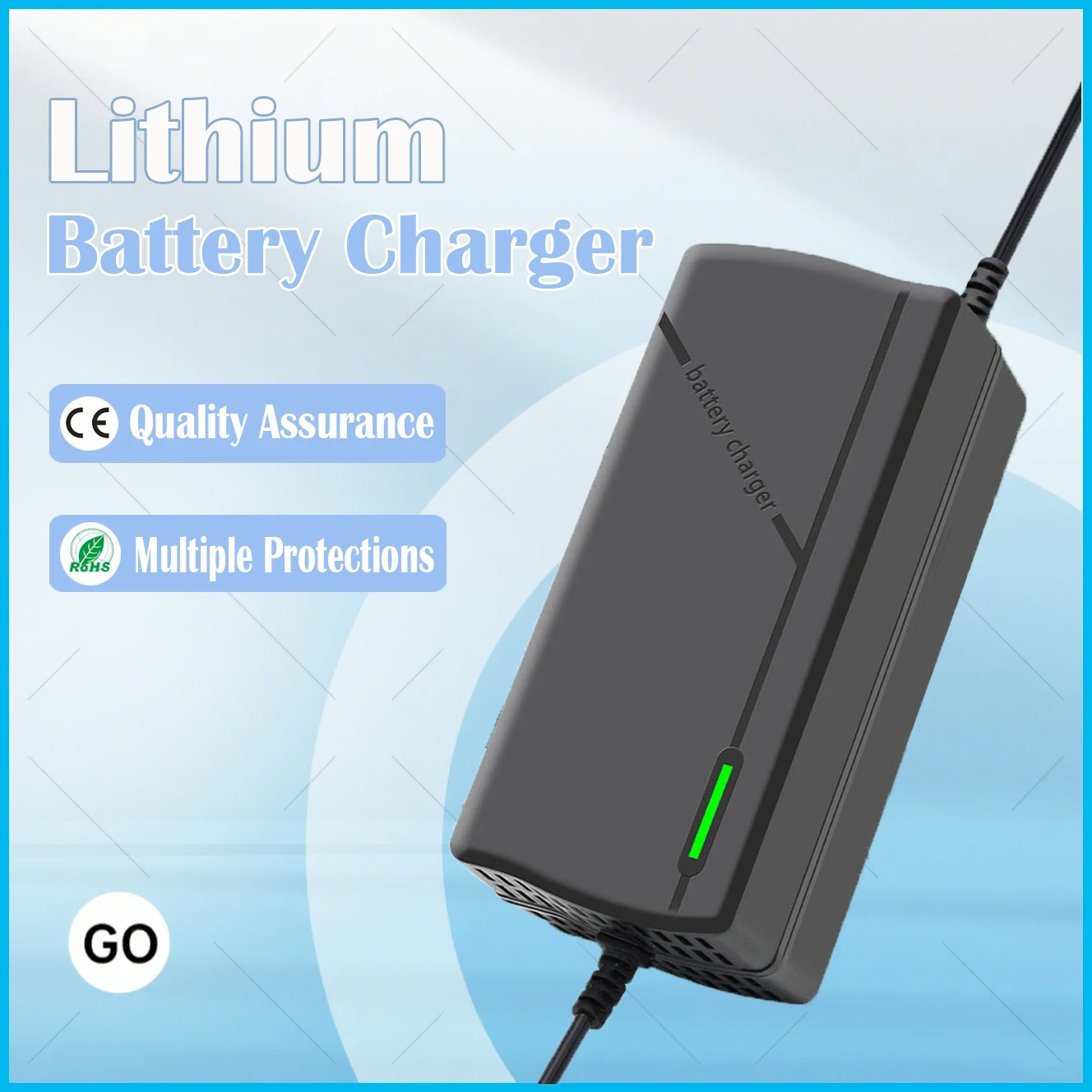 

Зарядное устройство для литиевых батарей 12 В/24 В/36 В/48 В/60 В/72 В 2A 3A 5A для литиевых аккумуляторов, оборудование для хранения энергии, зарядное автомобильное зарядное устройство