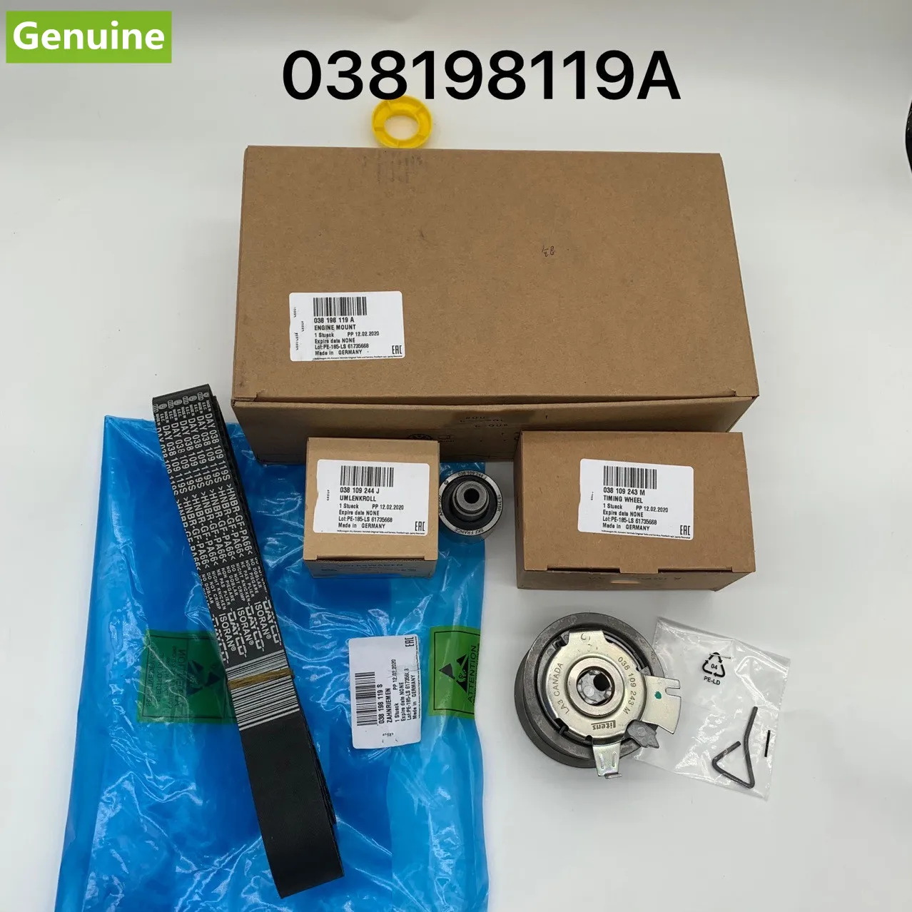 

Оригинальный комплект ролика ремня ГРМ OEM 530020110 038109119 L 038109119 N 038109119 П 038109119 S Для Audi VW Skoda Seat 1.9 TDI 1.4 TDI
