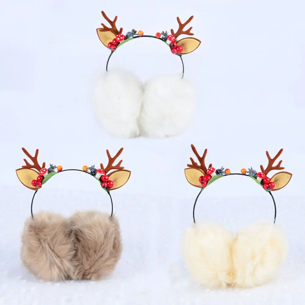 New Plush Earmuff Cold Protection Thick Ear Warmer Cartoon Ear Cover Winter Warm Earmuffs