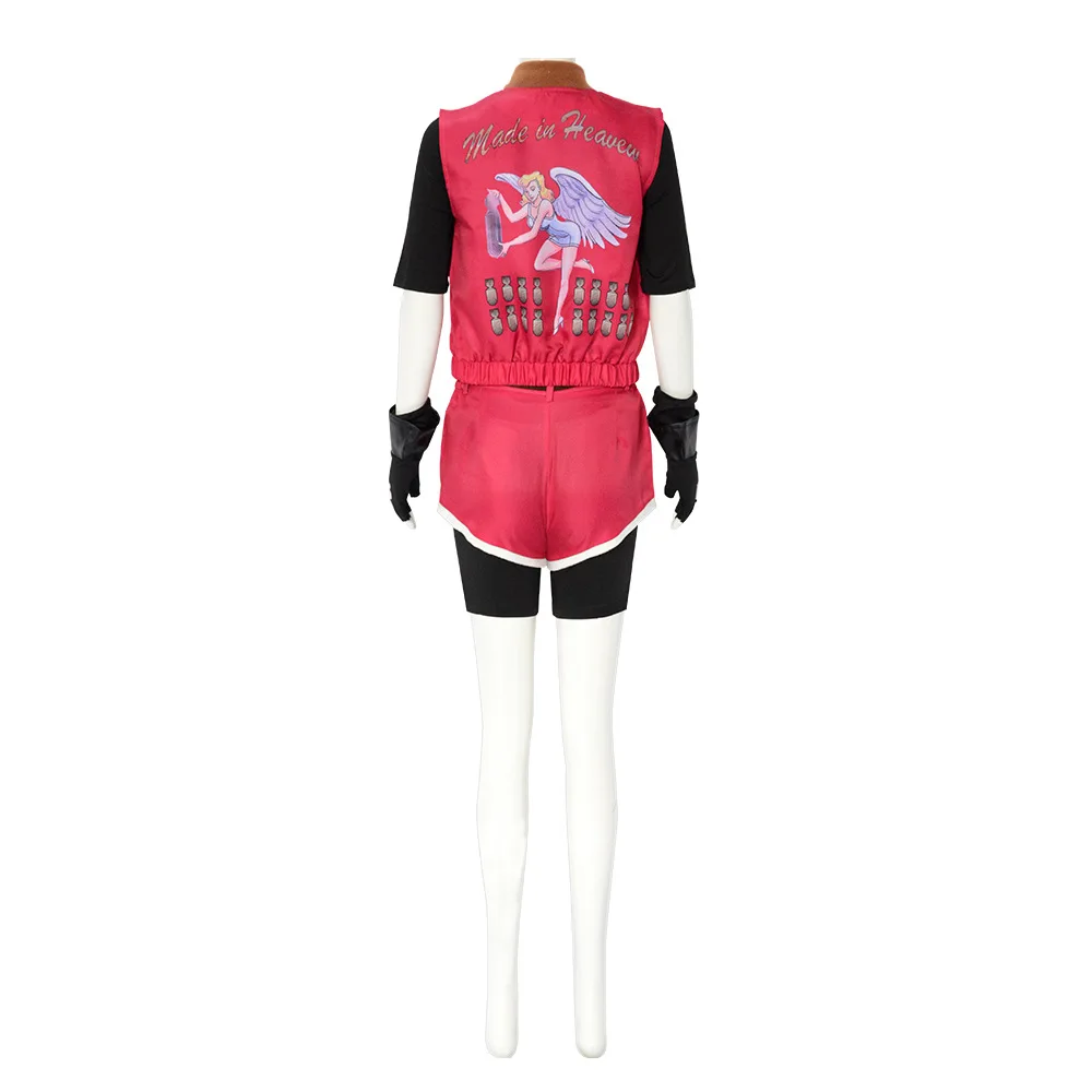 Halloween Cosplay Clothing Special Offer Claire Redfield Cosplay Costume Anime Claire Outfit Vest Shorts Set view 5