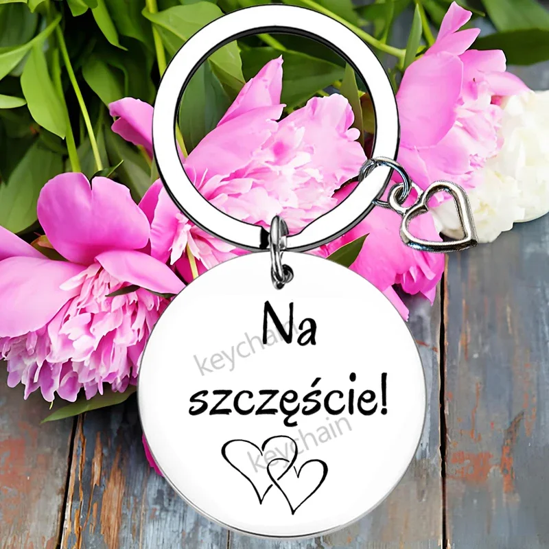 Polish Bonus Mom Christmas Gift Keychain keyring Mother Daughter Gifts Key Rings Appreciation Mommy Best Mom Ever gift