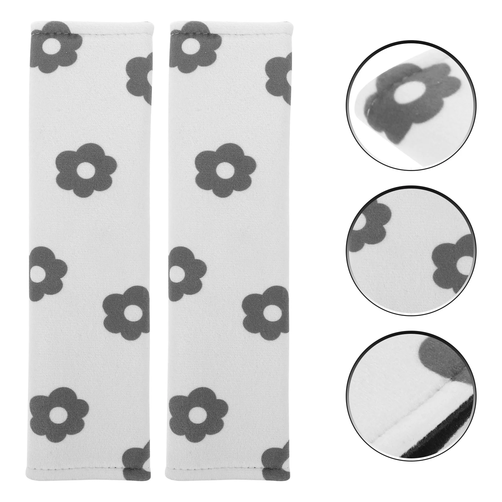 

2 шт. аксессуары, чехол на плечо, мягкая подушка для защиты, элегантный цветочный дизайн