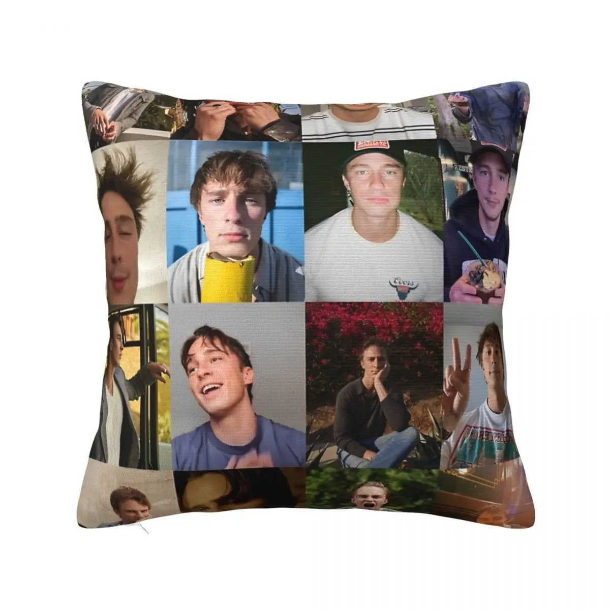 Drew Starkey Square Pillow Cases Cushion Cover Funny Decorative Pillowcase for Home 18