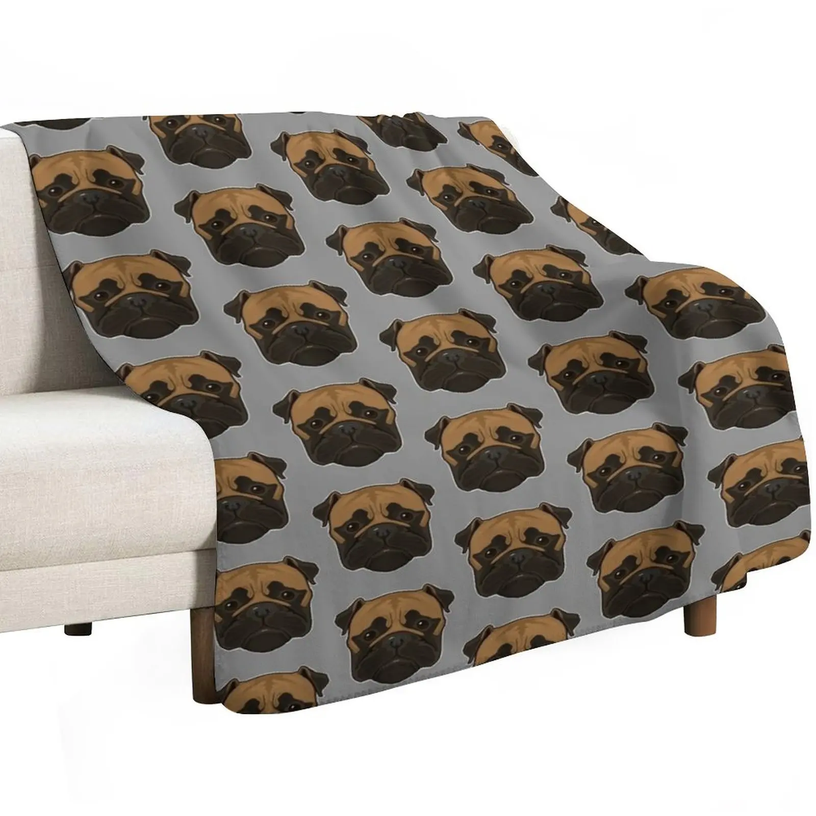 Bull Mastiff Dog Throw Blanket Stylish Decor Blanket Gift for Friends Roommate