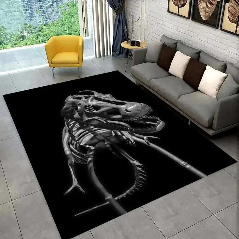 Fossil print carpet living room bedroom home decor carpet bathroom accessories kitchen balcony non-slip mat birthday present