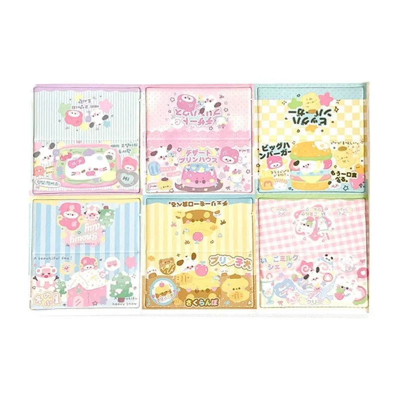 Customized. Chuck Customized Paper Label Printing Japanese Ornament Stationery Food Exquisite Packaging Card Pattern