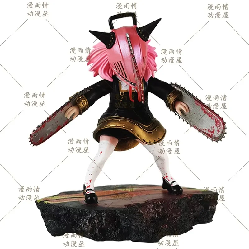 アニャンカ・フォージャー チェンソーマン 2Dアニメーション コレクタブル アクションフィギュア モデル プレイスタチュー GK デスクトップオーナメント ファン向けおもちゃ