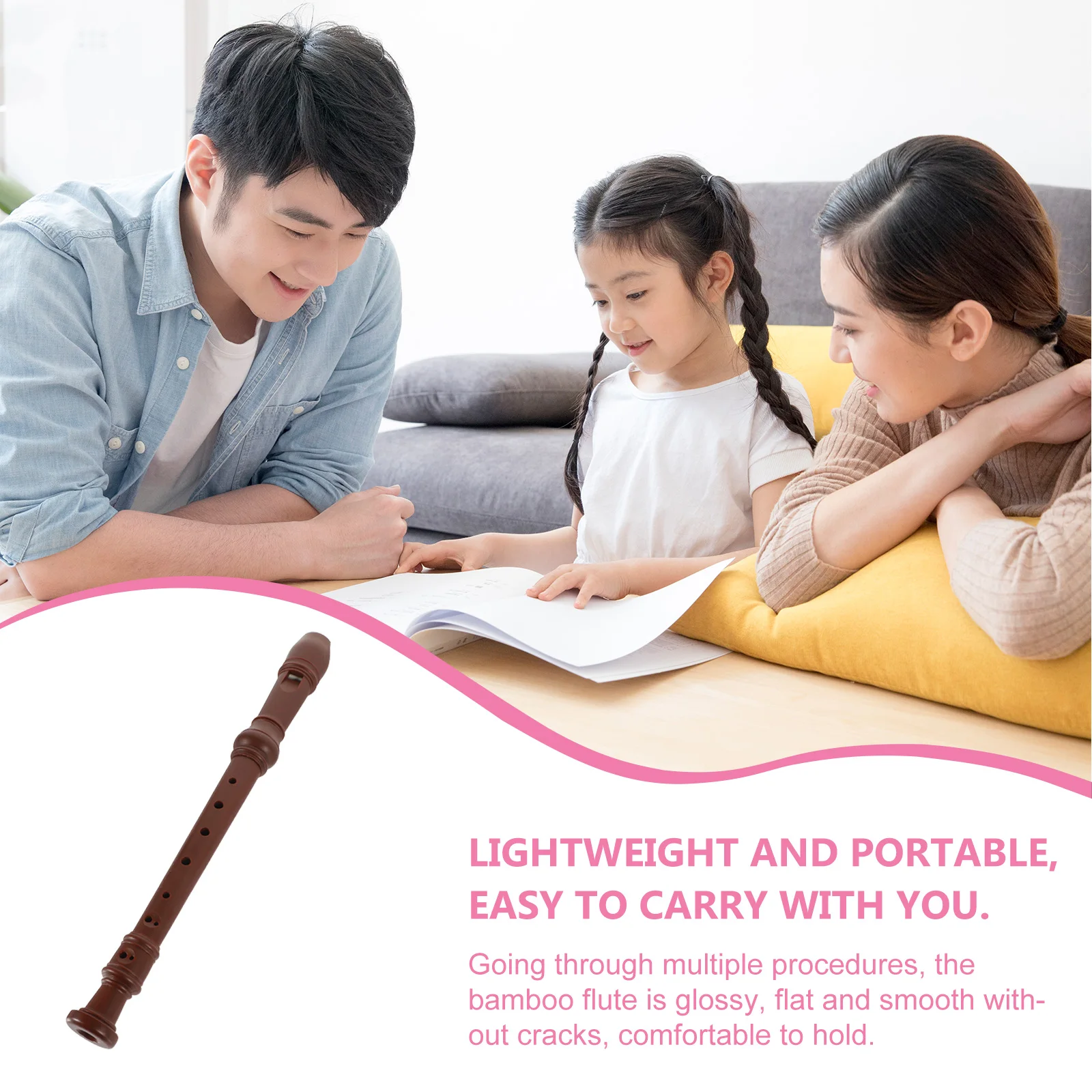 

Eight-hole Clarinet Kids Musical Instruments Recorder for Plastic Soprano Abs Recorders Children