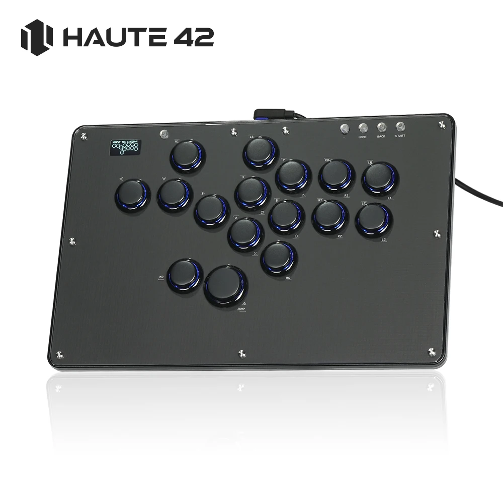 Haute42 U16 Stickless FightStick Hitbox Bezprzepustowy Kontroler z Ramką Przycisków do PC/PS4/PS5/Switch Kontroler Arcade Bezprzepustowy — zdjęcie produktu 7