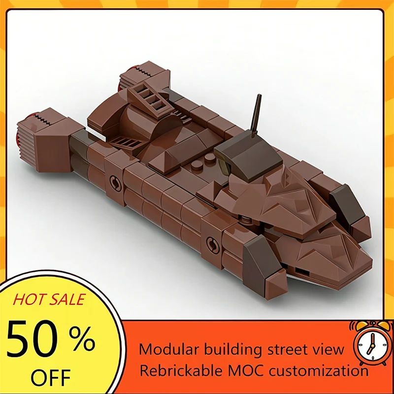 

79PCS Popular Space War Movie Model MOC Building Bricks Broom Accelerator Modular Technology Gifts Holiday Assemble Children Toy