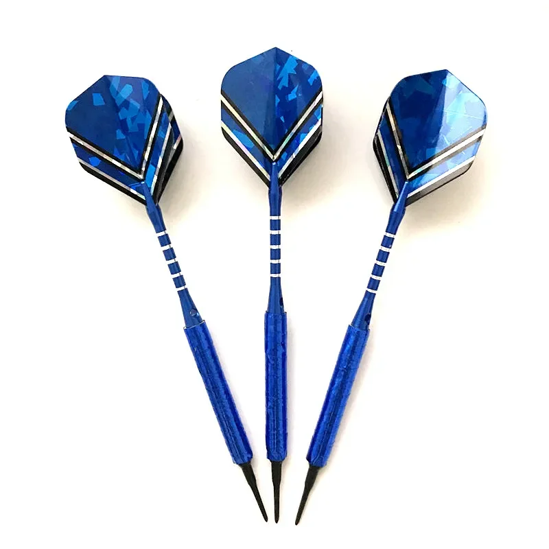 2020 New 3pcs Soft Tip Darts 14g Dart Pin - Beautiful Blue Soft Tip Dart Shaft