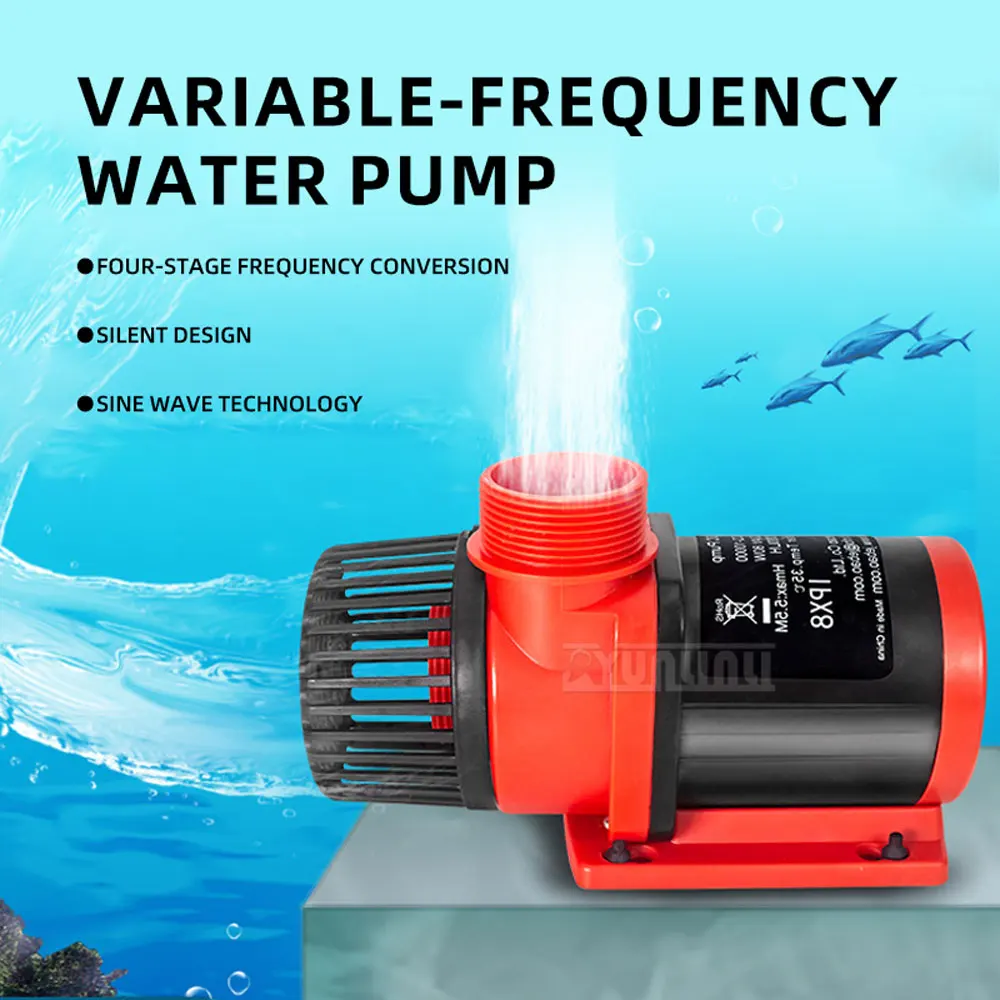 fish tank accessories,Intelligent silent small variable frequency water pump,fish tank submersible pump aquarium sine wave