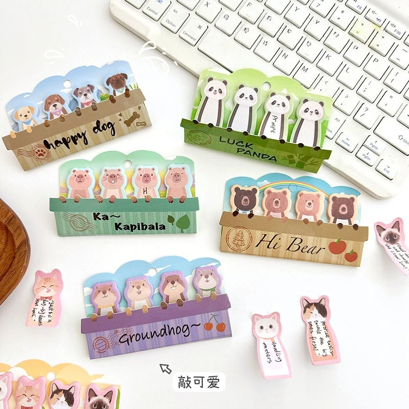 Kawai Stationery Thumb Notes Cute High Value Paper Students Use Special Shaped N Stickers Categorization Labels Wholesale Lovely