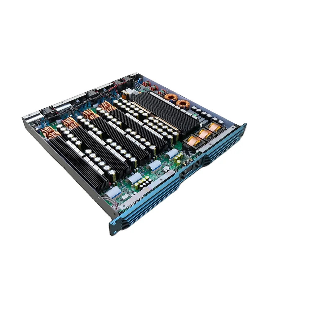 

Commercial Professional Digital Power Amplifier Peak Sound Amplifier Class D Four Channel 4*4500Watts Amplifier Audio