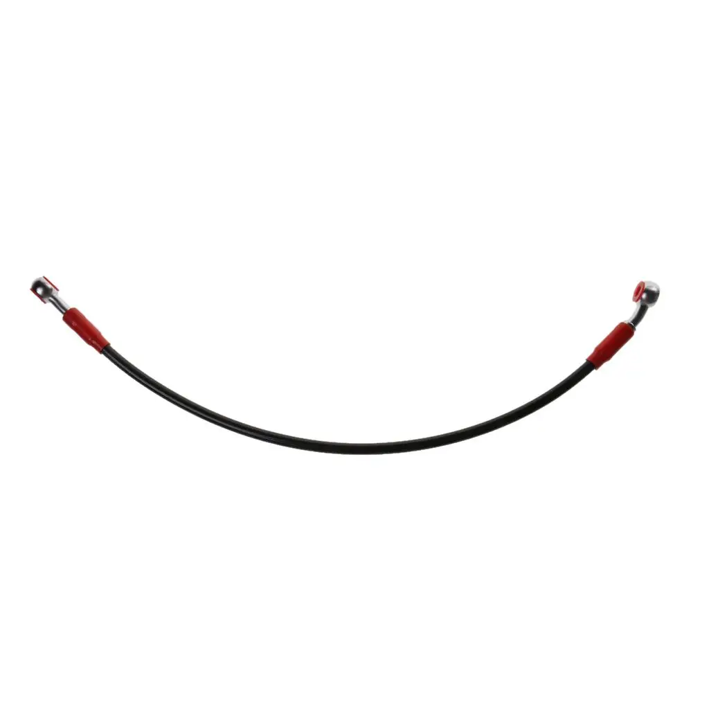Universal Brake Hose 45cm Stainless Steel Braid Hydraulic Brake Lines Kit for Motorcycle Disc Brakes