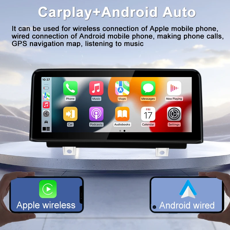 10.25 Touch Screen Display For BMW 3/4series F30 F31 F32 F33 F34 F36 NBT EVO Wireless Carplay Android Auto Car Multimedia Player