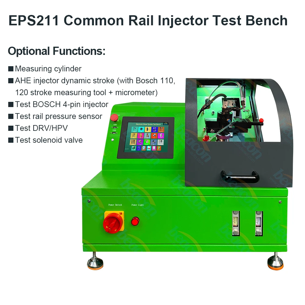 EPS211 2400bar High Pressure Common Rail Injector Tester Piezo Injector Test Bench