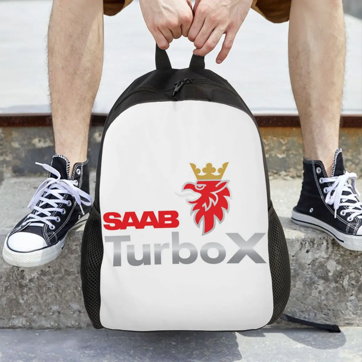 

SAAB Turbo X с рюкзаком Griffin, Лидер продаж, рюкзак большой емкости, детская сумка для книг, школьная сумка, сумки на плечо для мужчин и женщин