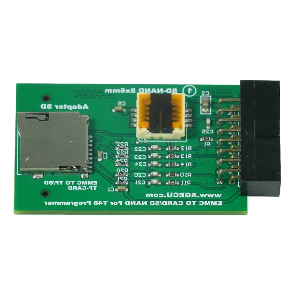 2023 XGecu EMMC To Card SD NAND Special Adapter for EMMC in-circuit Programming Only for T48 (TL866-3G) Programmer 100% Original