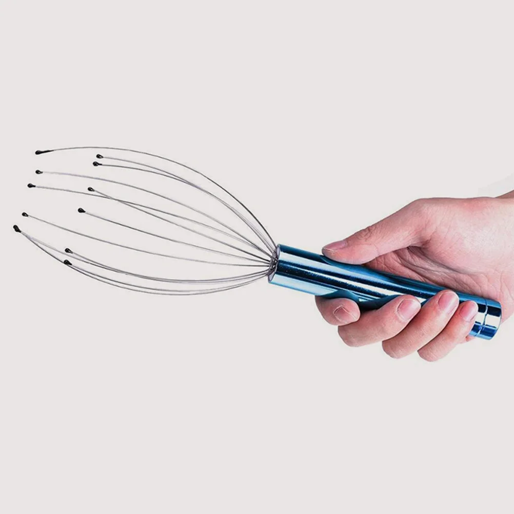 

Scalp Massager Tool Handhelf Electric Scratcher High Quality Metal Durable Strong Itchy Scalp Long Hair Braids Promote