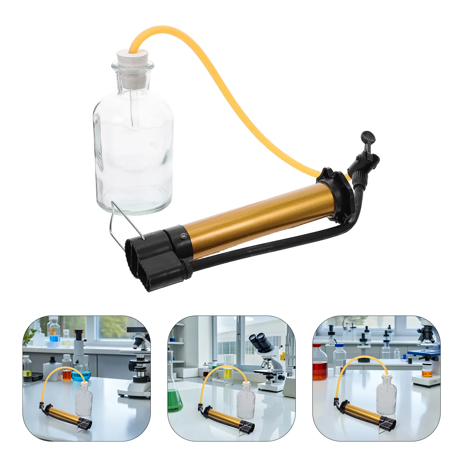 1 Ensemble d'appareils de démonstration de conversion de l'énergie interne en énergie mécanique pour laboratoire de thermodynamique