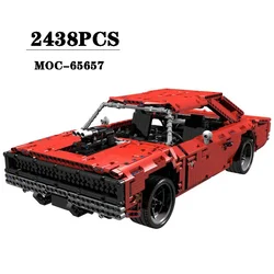 Building Block MOC-65657 Racing Supercar Assembly Model 2438PCS Boys Puzzle Education Birthday Christmas Toy Gift Ornaments