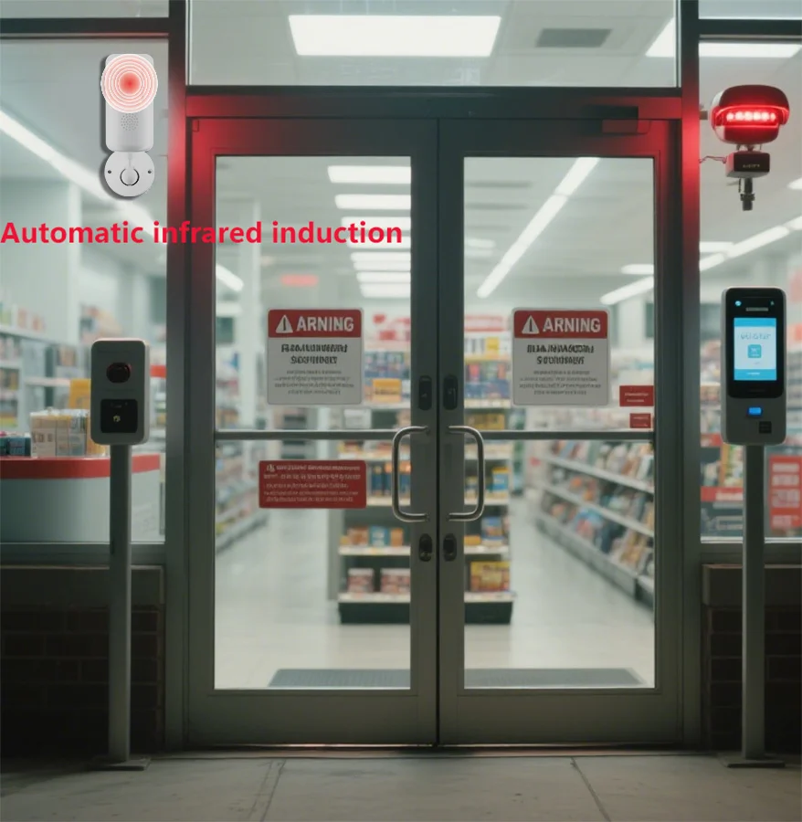 كاشف استشعار الأشعة تحت الحمراء WIFI Tuya 433 ميجا هرتز الجديد، مستشعر حركة PIR، وضع مزدوج قابل لإعادة الشحن/تعمل بالبطارية، عرض عن بعد لتطبيق الهاتف المحمول