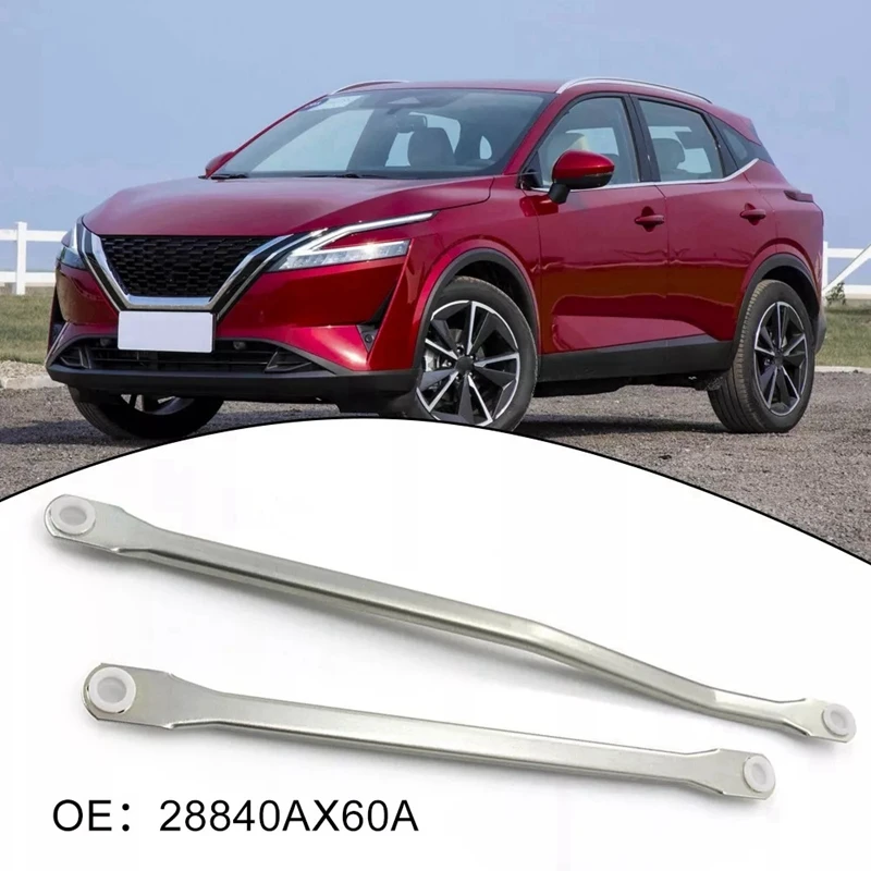 2Pcs Windscreen Wiper Rod Linkage Repair Set For Nissan Micra 28840AX60A