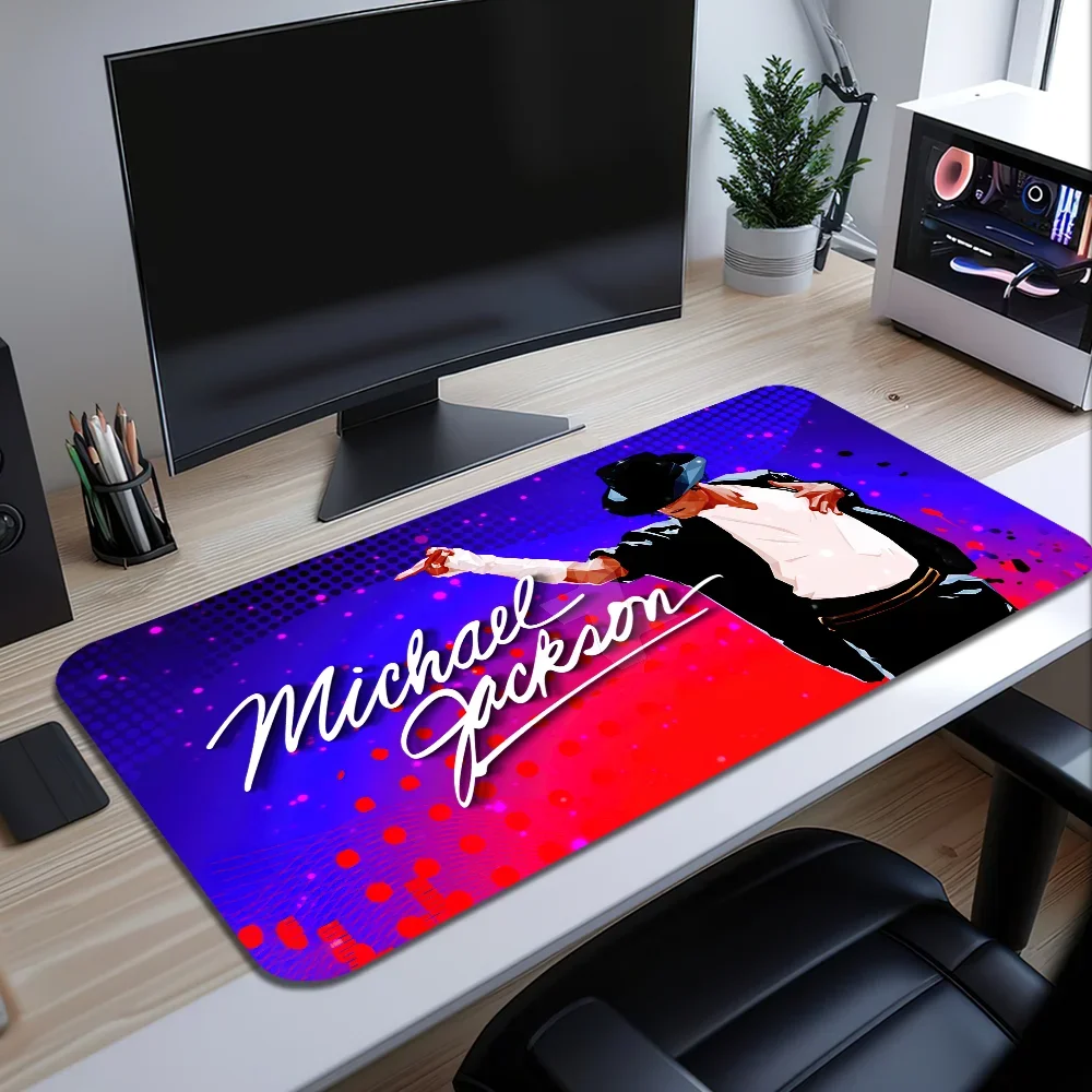 M-Michael J-Jackson Mouse Pad Large Desk Mat Keyboard Ergonomic Office Leather PC Non-slip Anti-fray Home Custom Best Price