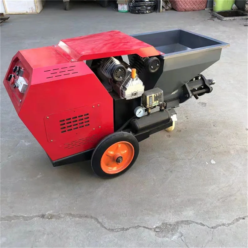 

Mortar Spraying Machine, High Efficiency and Multi-functional, Suitable for Spraying Mortar on Interior and Exterior Walls