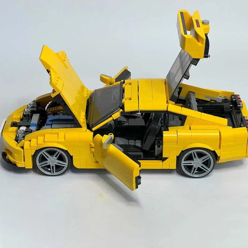 Moc Building Bricks MK4 Champion Speed Cars Model Technology Blocks Super Sports Car Model Toy DIY Assembly Holiday Gift Set