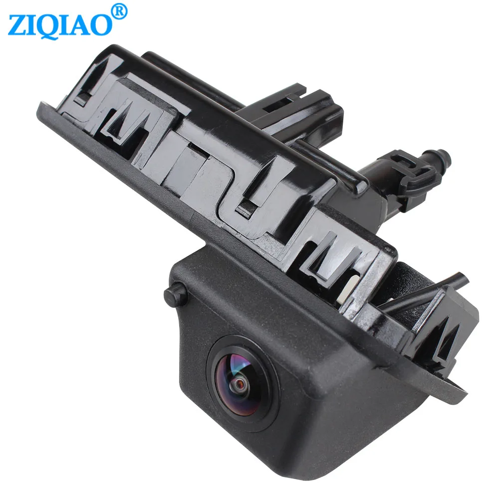 ZIQIAO for Skoda Kodiak 2017-2022 Karoq 2018-2021 Superb 2021 2022 Original Trunk Handle Switch HD Rear View Camera LS311