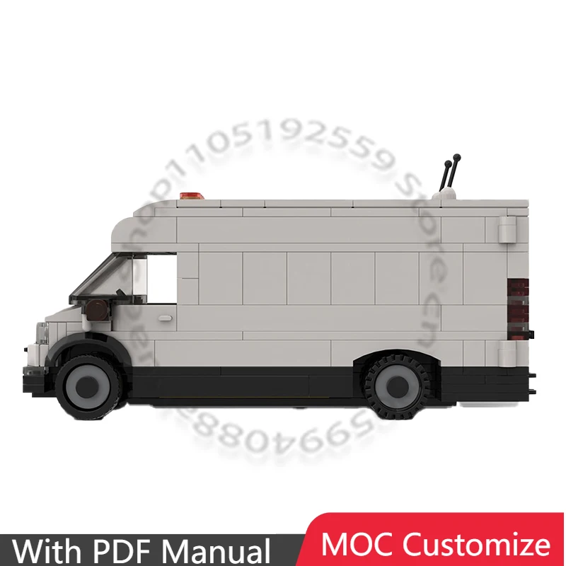 

271 PCS Supercar Daily dually MOC Customize Modular Building Block Brick Design Educational Creative DIY Boys Festival Toy Gift