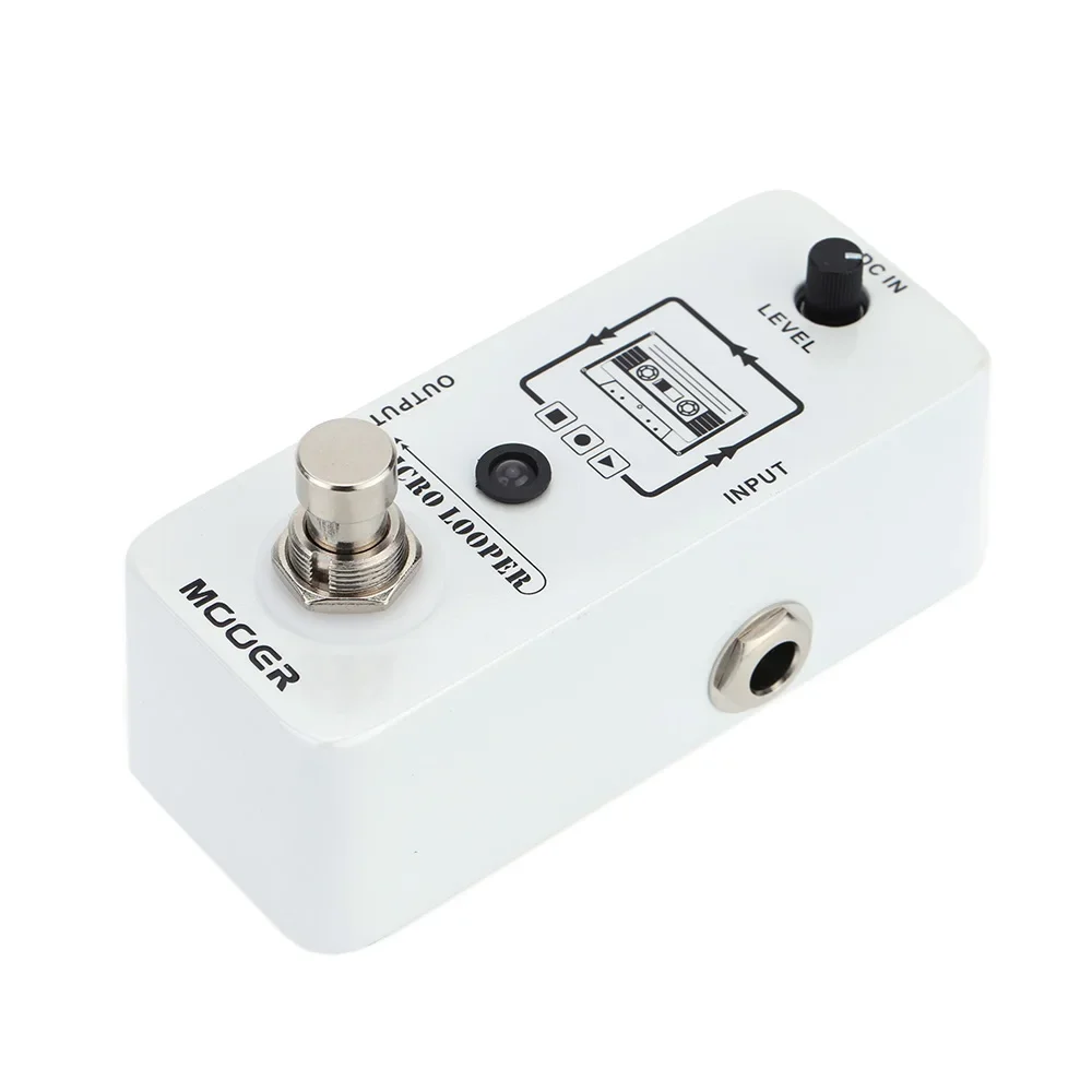 Mooer MLP1 Micro Looper Mini Loop recording Pedal Max Recording Time 30 minutes for Electric Guitar Effects Pedal