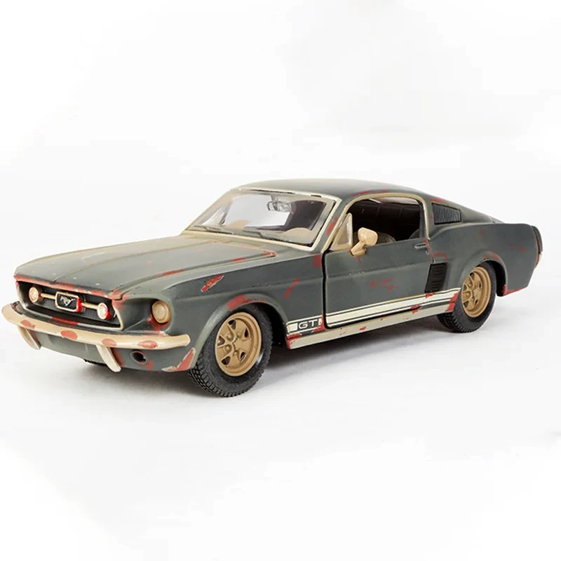 Maisto 1:24 Old Version 1967 Ford Mustang GT Edition Alloy Luxury Vehicle Car Toys Collection Car Diecast Model Birthday Gift