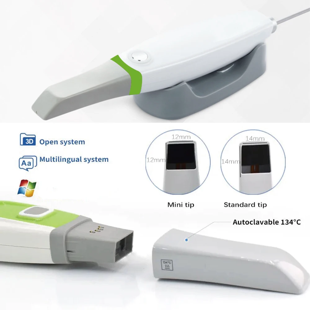 New Dental 3DS Scanner CAD CMD Oral Mould Orthodontic Restoration Imaging Oralscan with Scanning Software for Dental 3D Scan