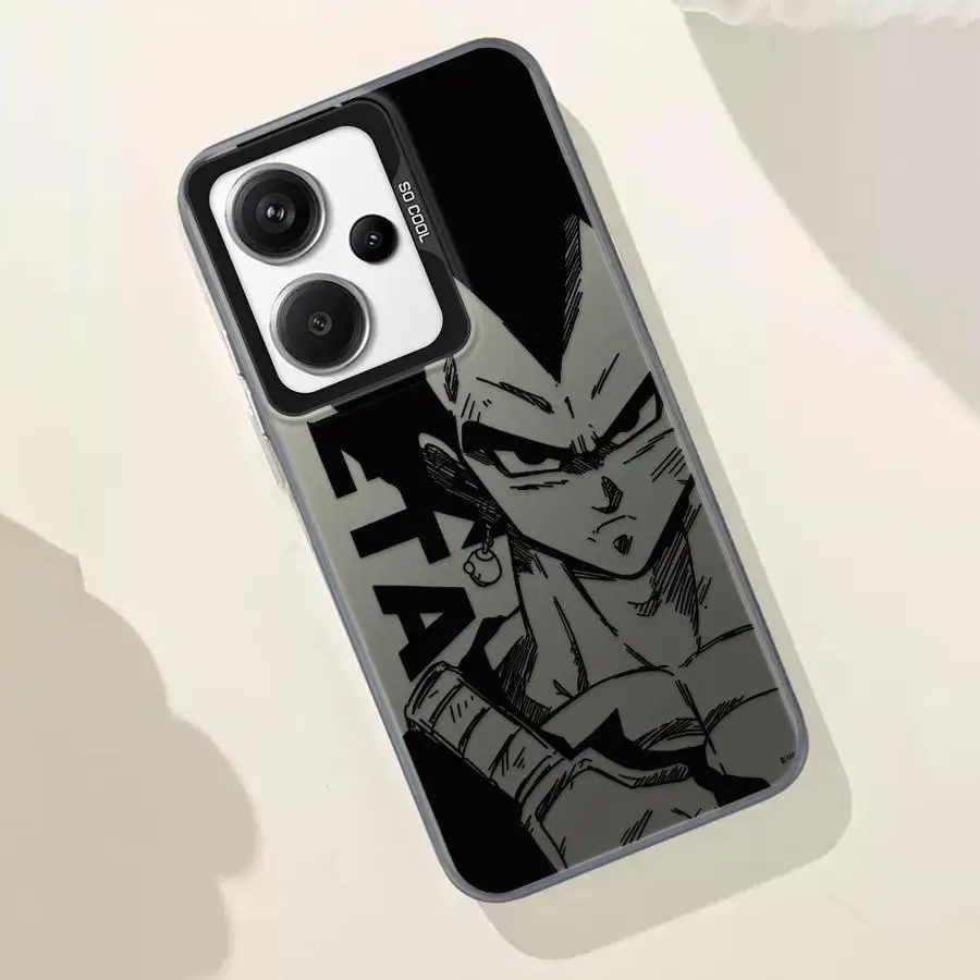 حافظة دراغون بول جوكو VS فيغيتا لهاتف شاومي ريدمي 13 A3x 13C A4 12C 12 14C A1 A3 A2 Plus غلاف ناعم #5