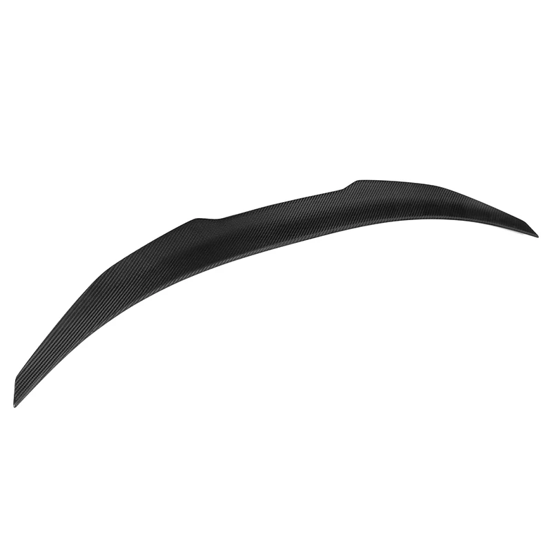 Real Dry Carbon Fiber Car Rear Spoiler Wing Lip Extension For BMW 8 Series G14 G15 G16 M8 F91 F92 F93 2020-IN Rear Lip Boot Wing