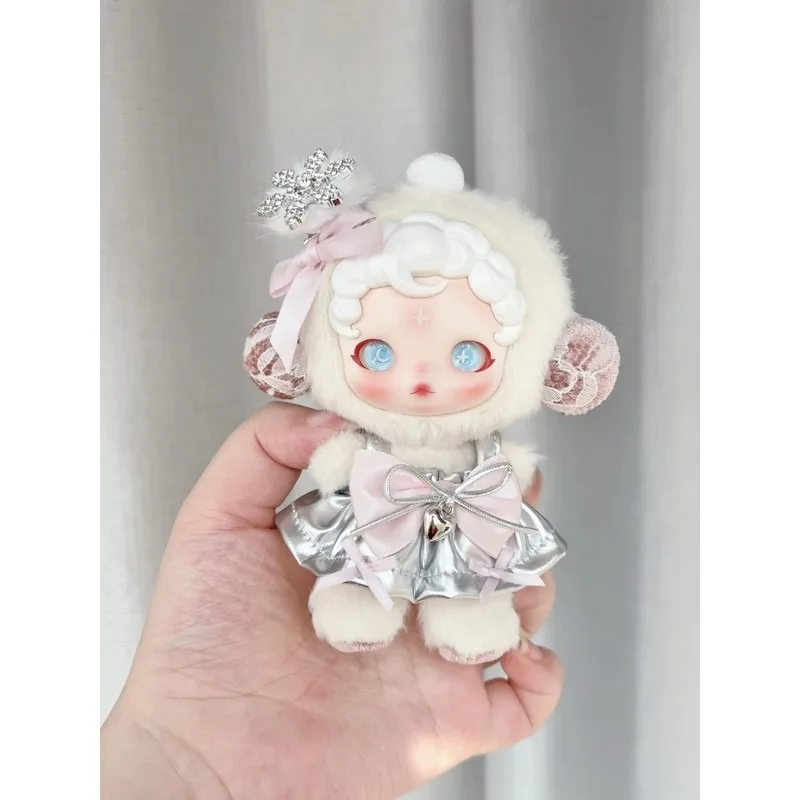 Skullpanda Soft Cute Clothes Custom Fashion Dress 10cm Cotton Doll Clothing 17cm Labubu V2 Dress Exquisite Clothes Outfit