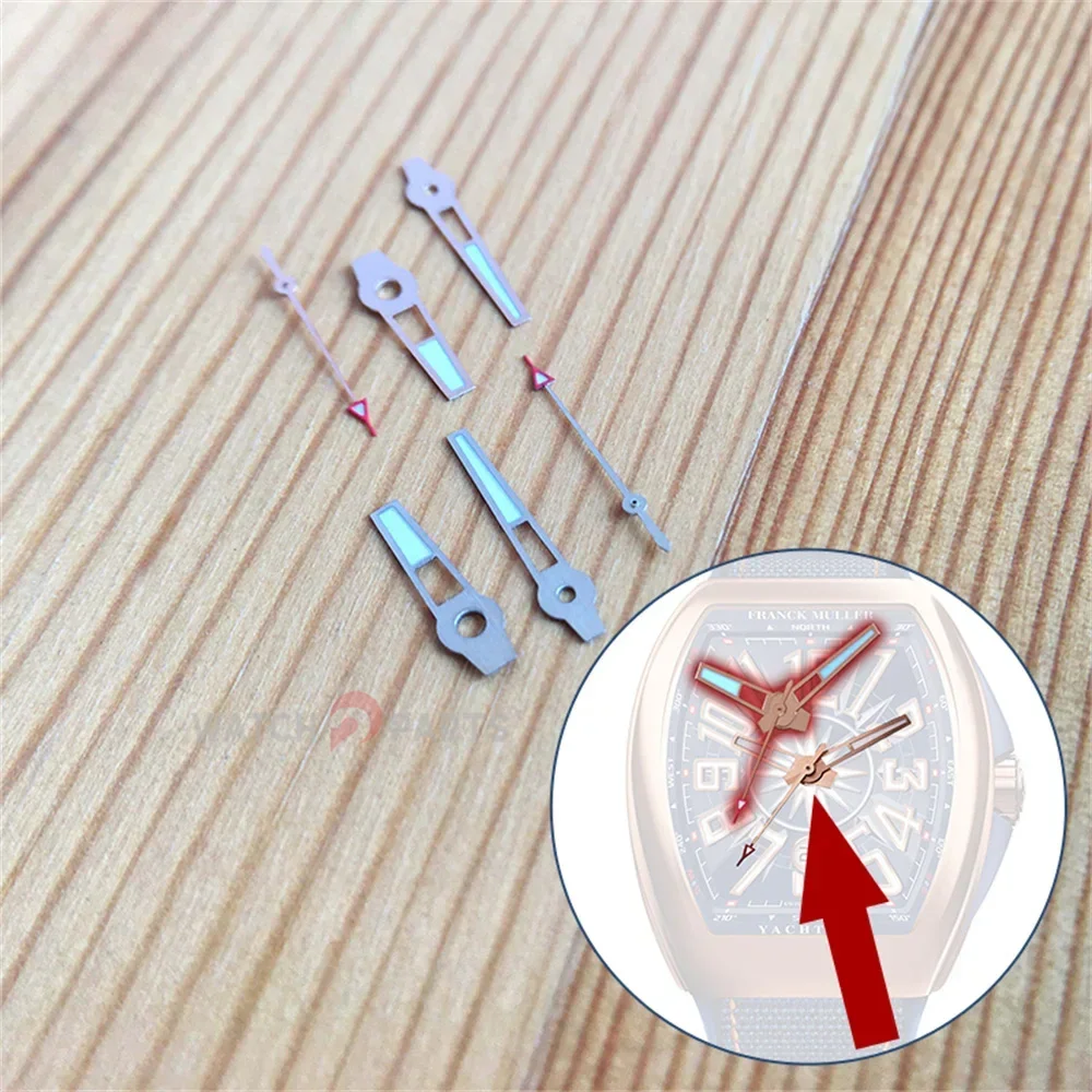 

Aluminium Alloy Watch Hand Sets for Franck Muller Vanguard FM V45 Watch A10 Movement Hours Minutes Seconds