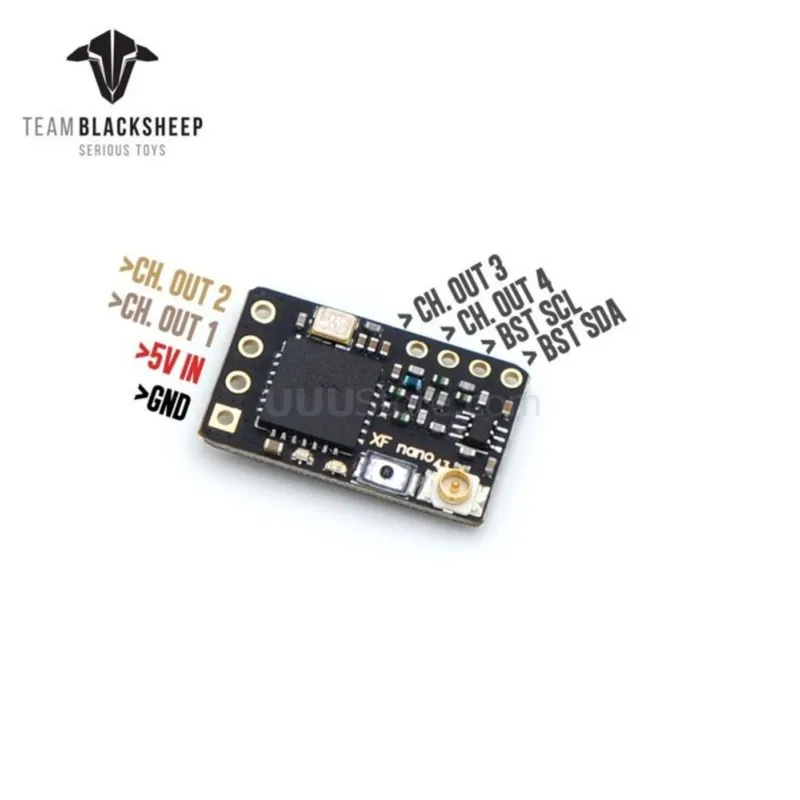 جديد TBS BlackSheep Crossfire Nano / Crossfire Nano SE استقبال الخالد T هوائي CRSF 915/868Mhz نظام راديو UHF طويل المدى