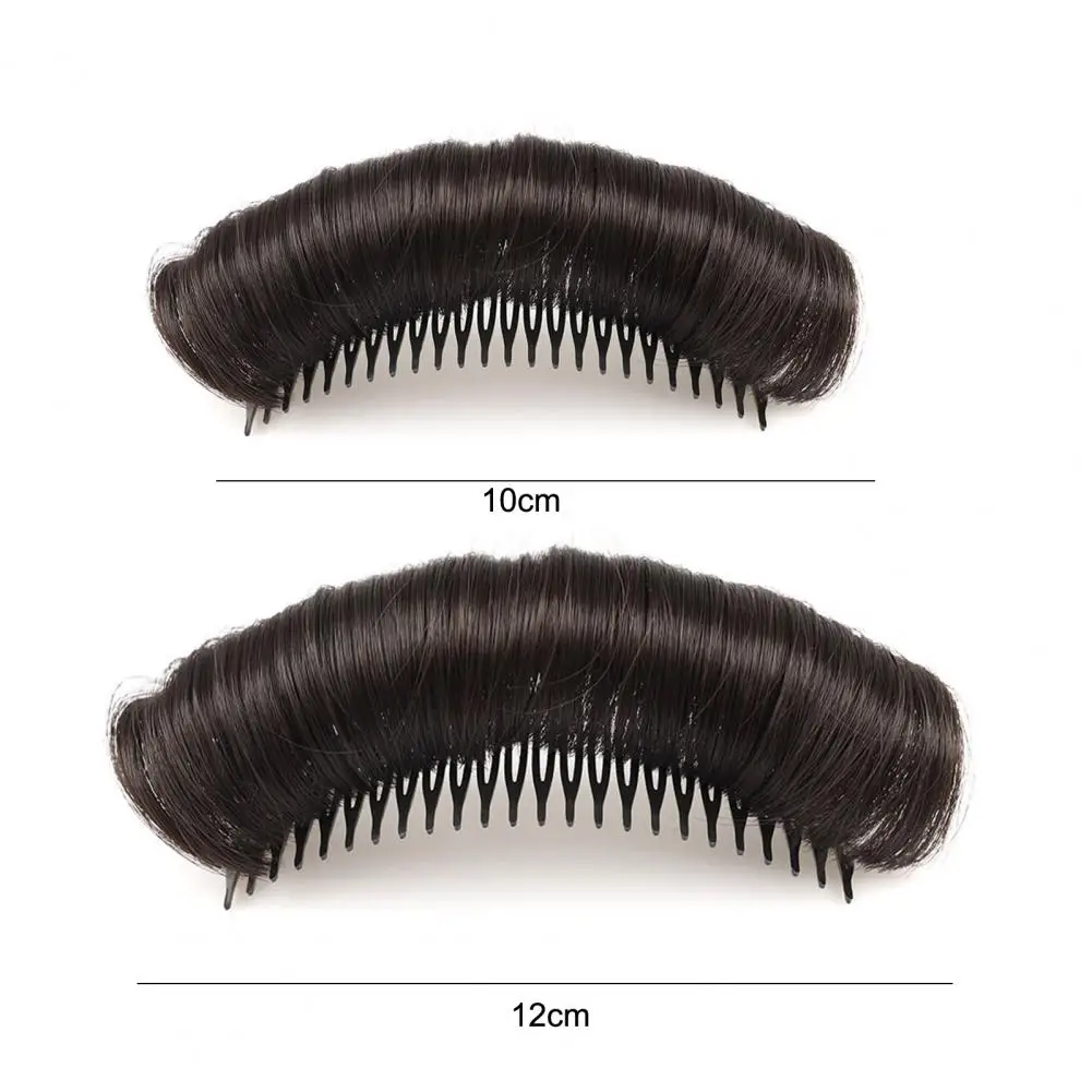 실용적인 긴 수명 퍼프 헤어 헤드 쿠션 클립, 경량 여성용 가발 패드, 패션