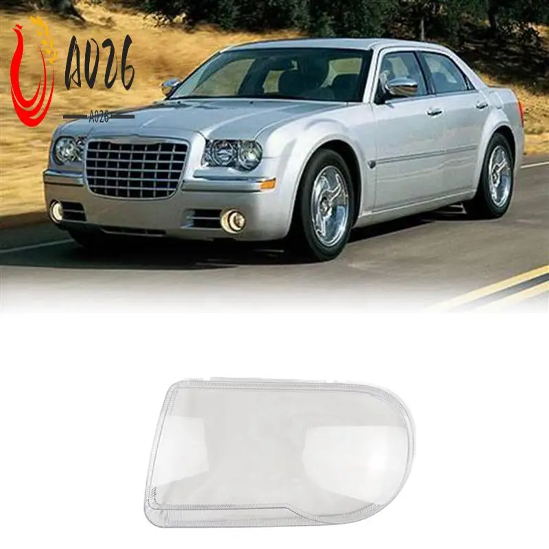 

A026-левая передняя фара, прозрачная крышка объектива, детали для Chrysler 300C 2007-2010, головной светильник, абажур, корпус, автоматический свет, корпус
