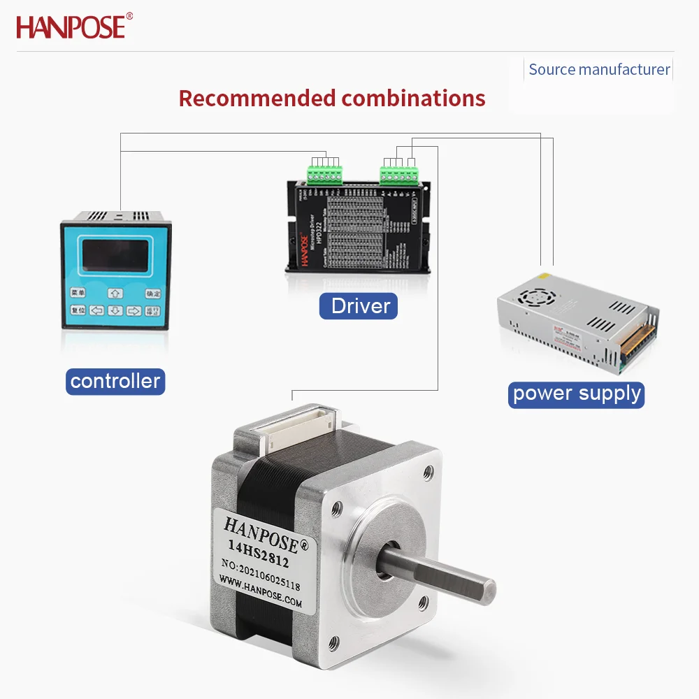 NEMA14 14HS2812 Miniature Stepper Motor 0.15N. m 1.3A 3D Printing  Accessories Motor Manufacturer Direct Sales in Stock - AliExpress 13