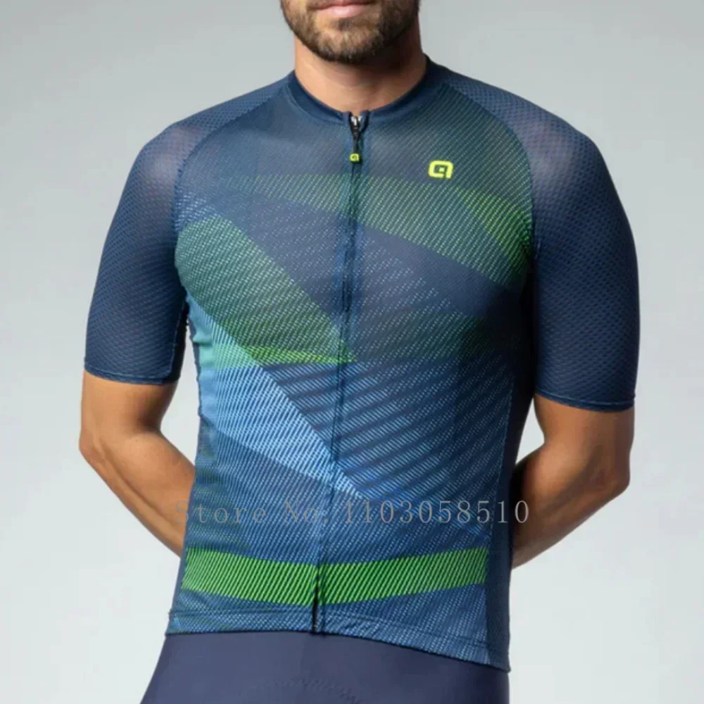 

Men's Cycling Jersey Short Sleeve Road Bike Shirt Summer Bicycle Clothing Breathable Pro Team Top Pro Team uniform maillot Road